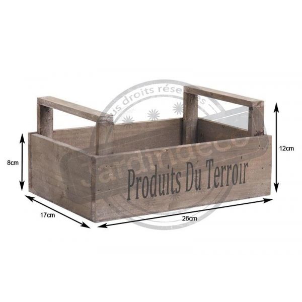 Caisse récolte Produits du terroir - 7