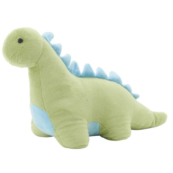 Cale-porte dinosaure en coton vert