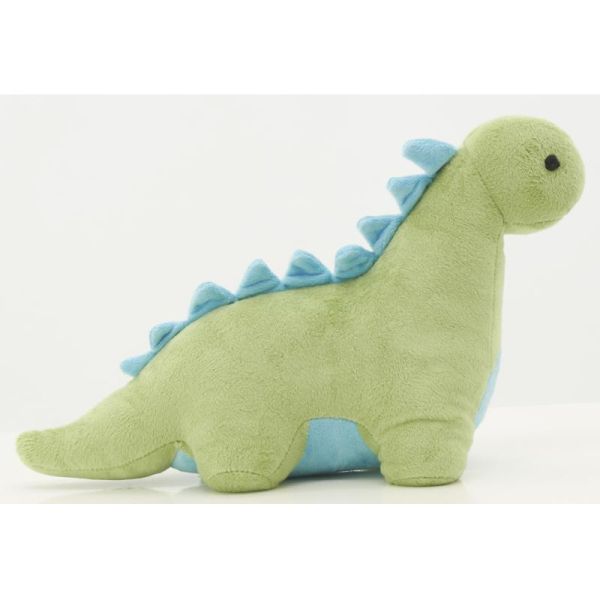 Cale-porte dinosaure en coton vert - AUB-6341