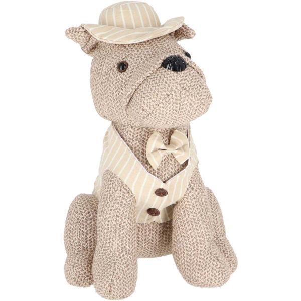 Cale-porte en tissu animal habillé