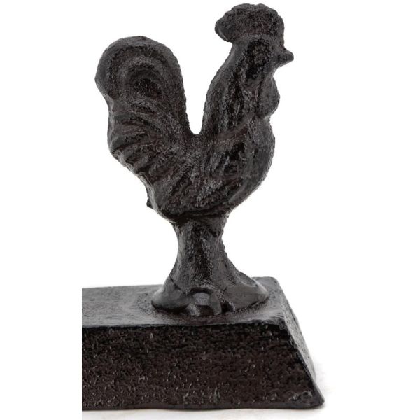 Cale-portes en fonte coq et lapin - 13,90
