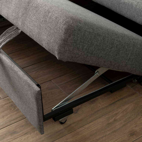 Canapé d'angle convertible avec rangement Kado - 6