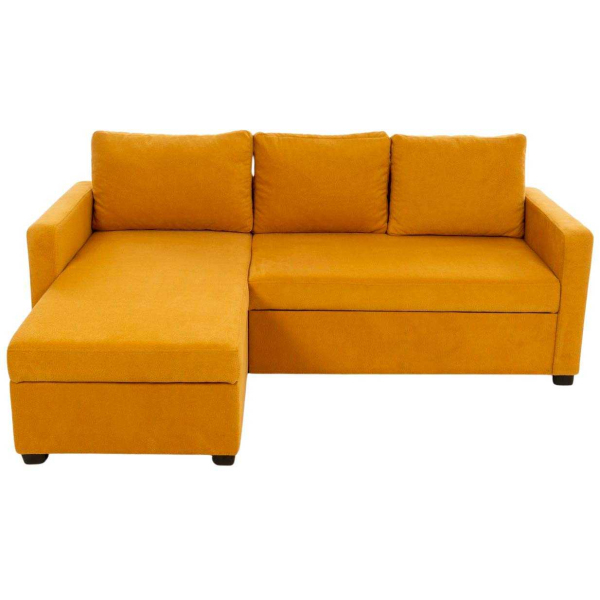 Canapé d'angle convertible avec rangement Kado
