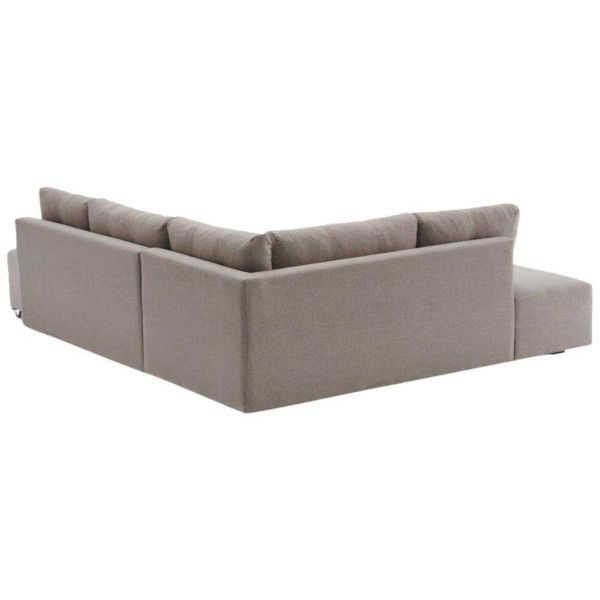 Canapé d'angle convertible en tissu Manama - 879