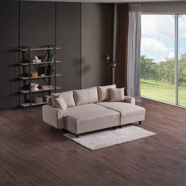 Canapé d'angle 3 places Flavia - ASI-2721