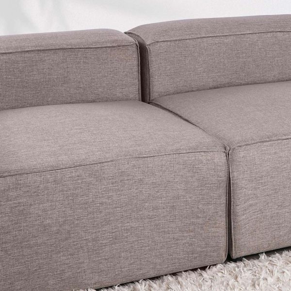 Canapé d'angle en tissu Mode Soft - 1199