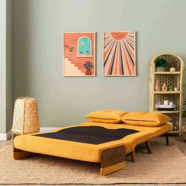 Canapé convertible 2 places Cosmo - HANAH HOME