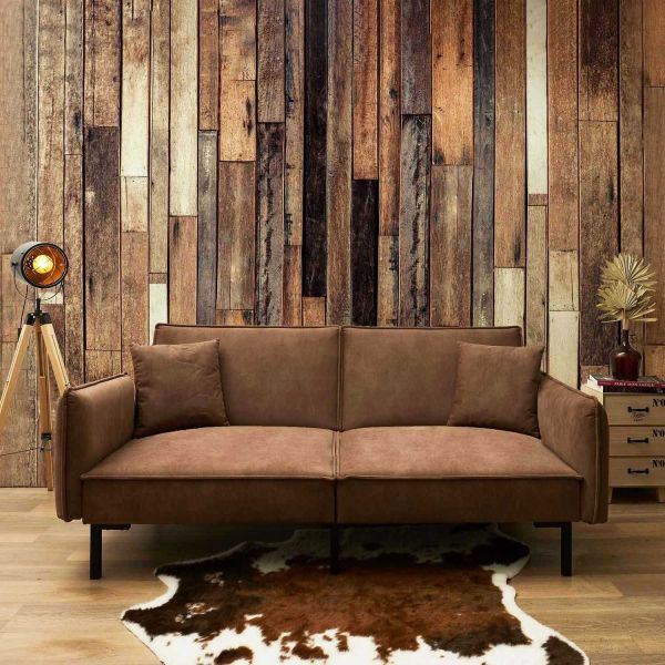 Canapé convertible en tissu Club - THE HOME DECO FACTORY