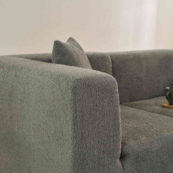 Canapé 3 places en tissu Raks - 7