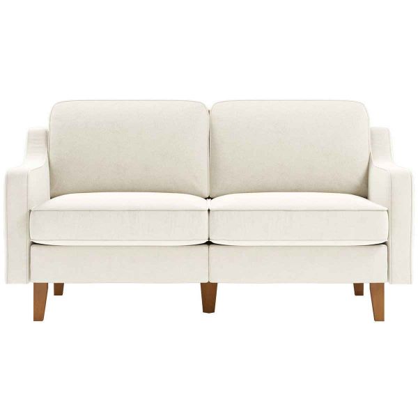 Canapé 2 places en tissu Robin - HANAH HOME