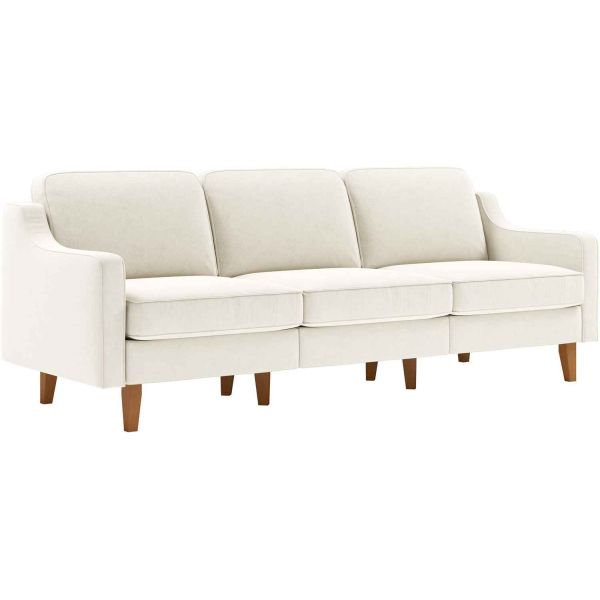 Canapé 3 places XL en tissu Robin