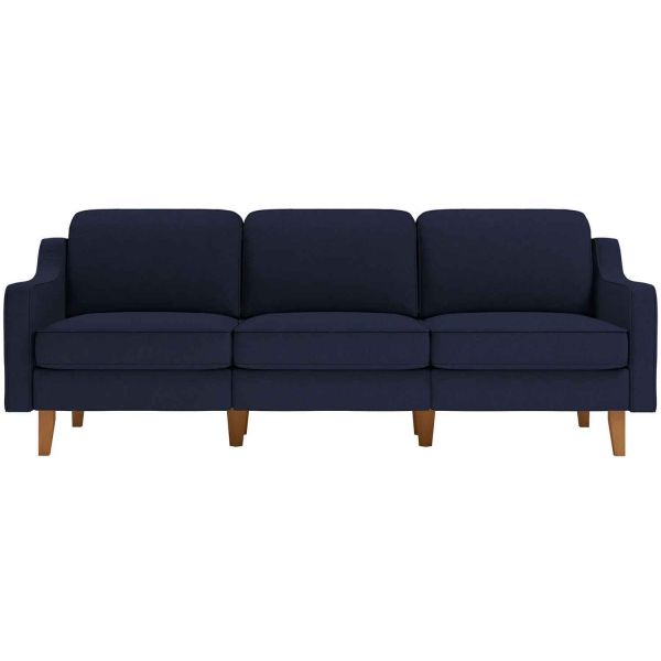 Canapé 3 places XL en tissu Robin - HANAH HOME