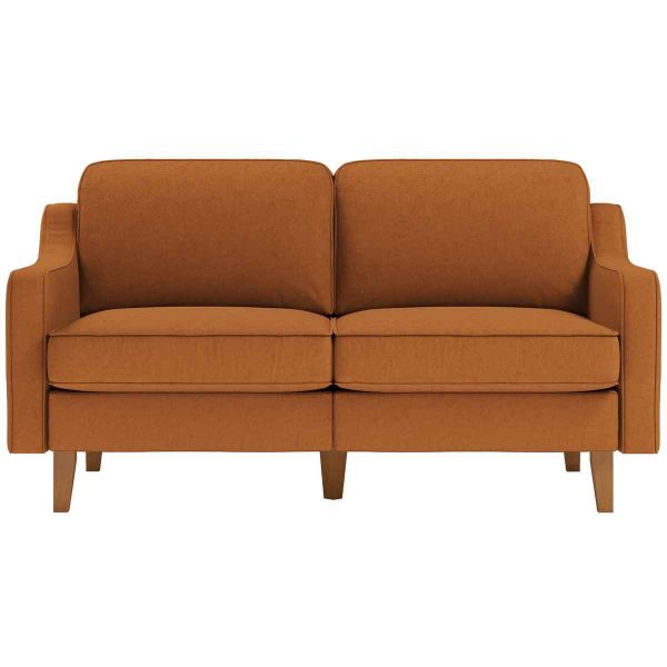 Canapé 2 places en tissu Robin - HANAH HOME