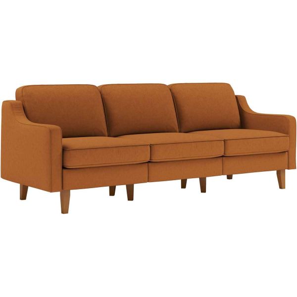 Canapé 3 places XL en tissu Robin