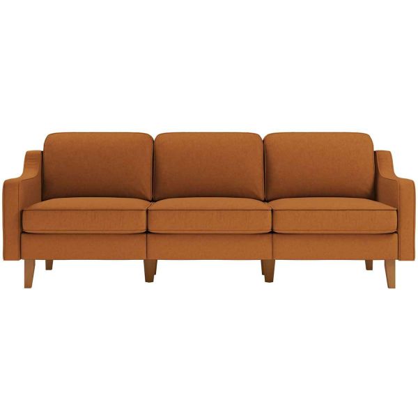 Canapé 3 places XL en tissu Robin - HANAH HOME