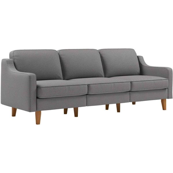 Canapé 3 places XL en tissu Robin