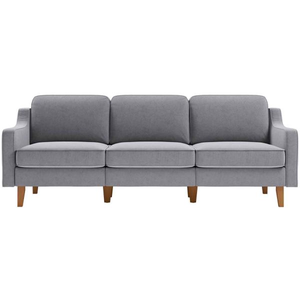 Canapé 3 places XL en tissu Robin - HANAH HOME