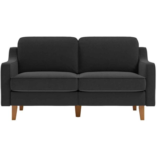 Canapé 2 places en tissu Robin - HANAH HOME