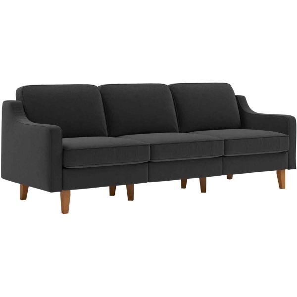 Canapé 3 places XL en tissu Robin