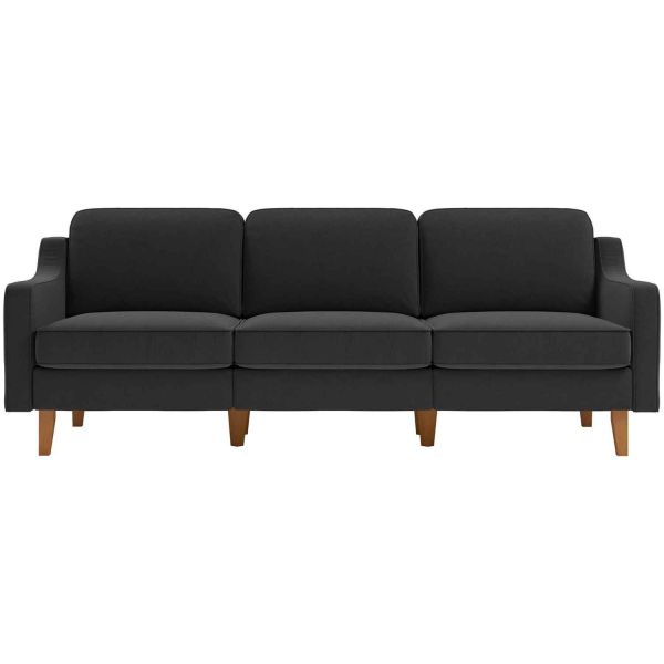 Canapé 3 places XL en tissu Robin - HANAH HOME