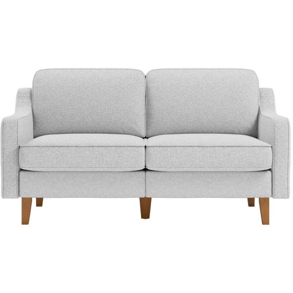 Canapé 2 places en tissu Robin - HANAH HOME