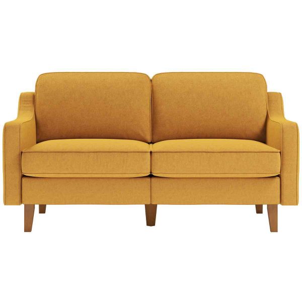 Canapé 2 places en tissu Robin - HANAH HOME