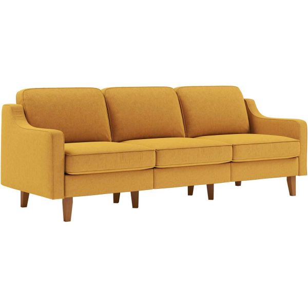 Canapé 3 places XL en tissu Robin