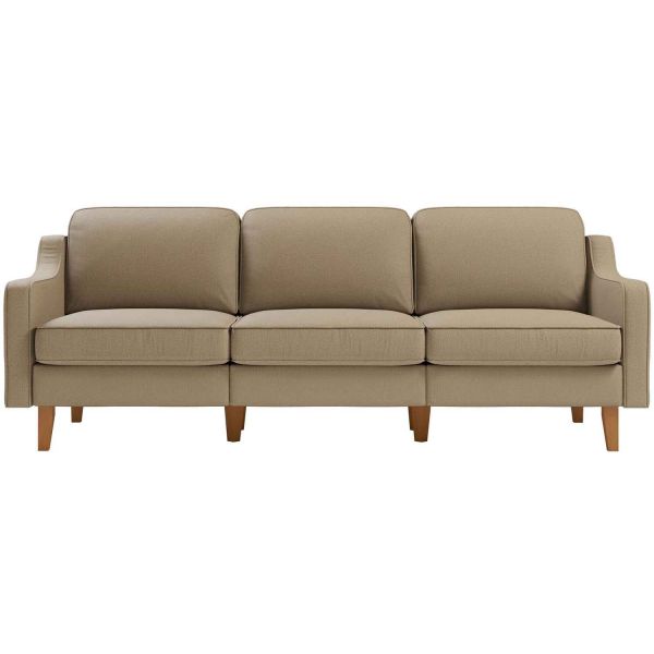 Canapé 3 places XL en tissu Robin - HANAH HOME