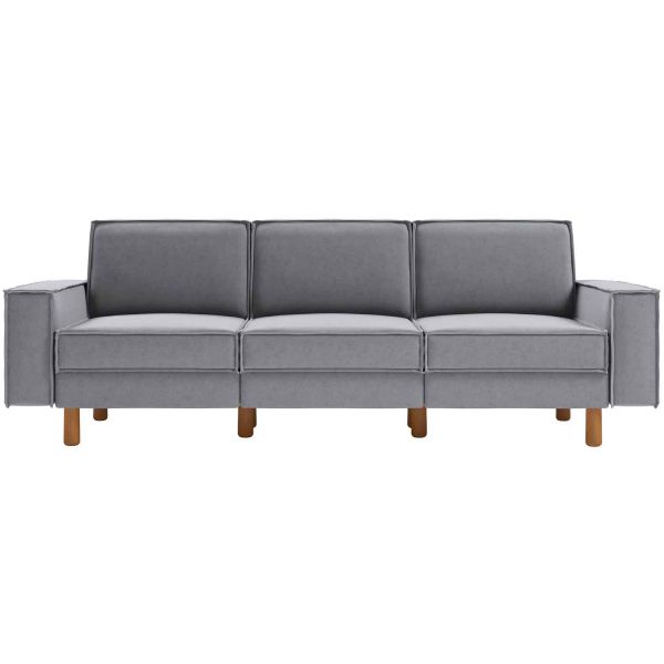 Canapé 3 places XL en tissu Sparrow - HANAH HOME