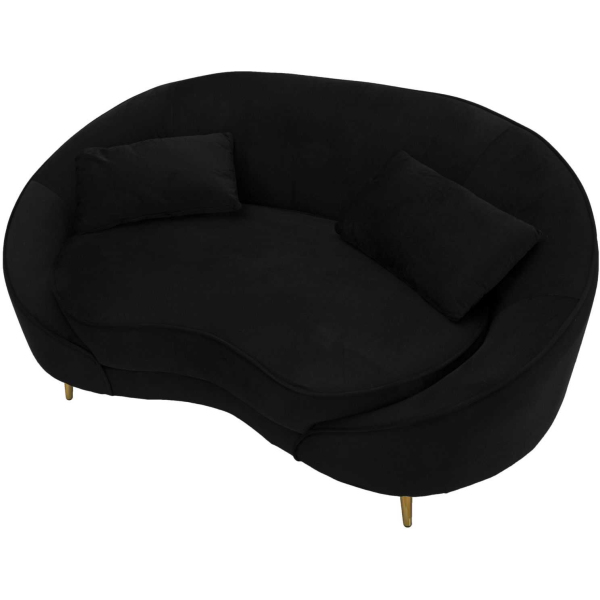 Canapé en tissu 2 places Oslo 148 x 84 x 68 cm - 6