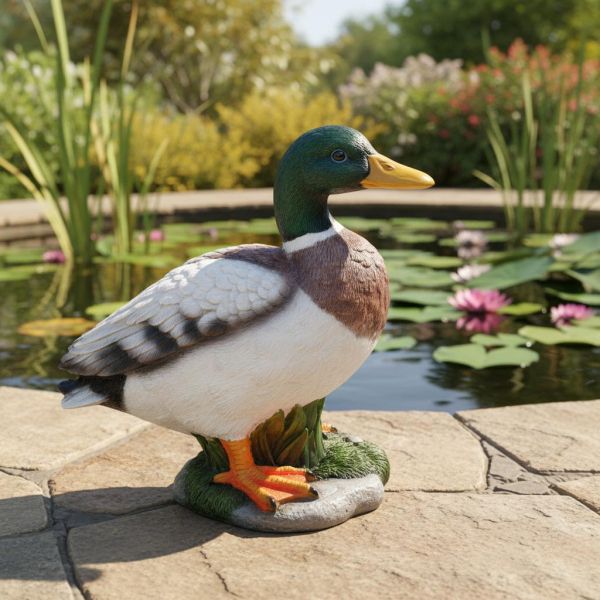 Canard colvert en résine - Farmwood animals