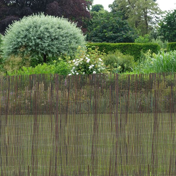 Canisse naturelle en osier hauteur 2m x 3 mêtres de longueur