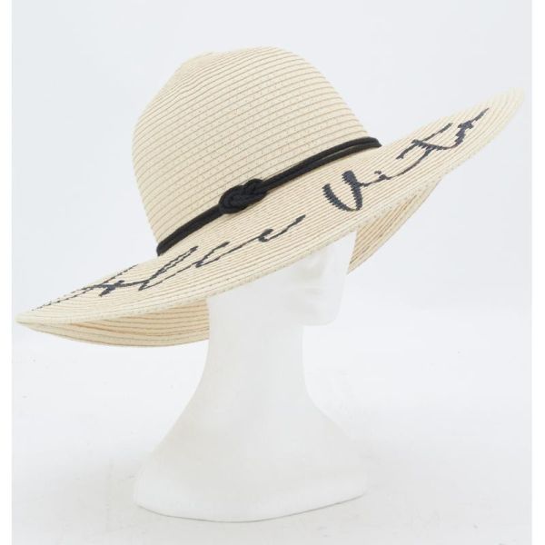 Chapeau femme en papier cordé Dolce Vita - 5