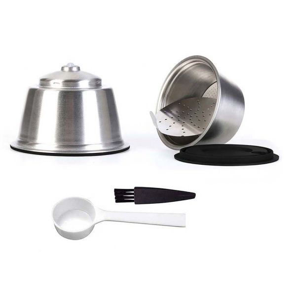 Capsule réutilisable en inox compatible Dolce Gusto