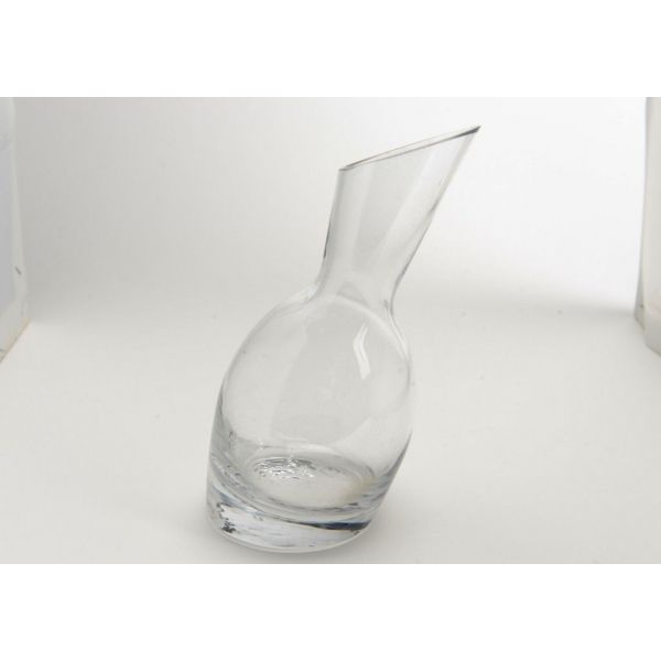 Carafe en verre inclinée 21 cm - AMA-0827
