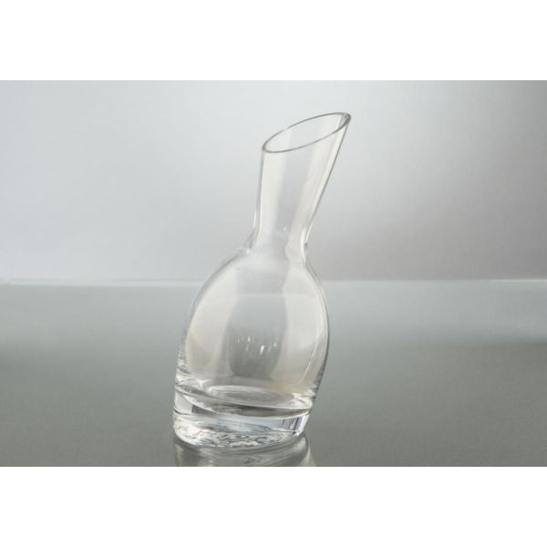 Carafe en verre inclinée 21 cm - AMADEUS