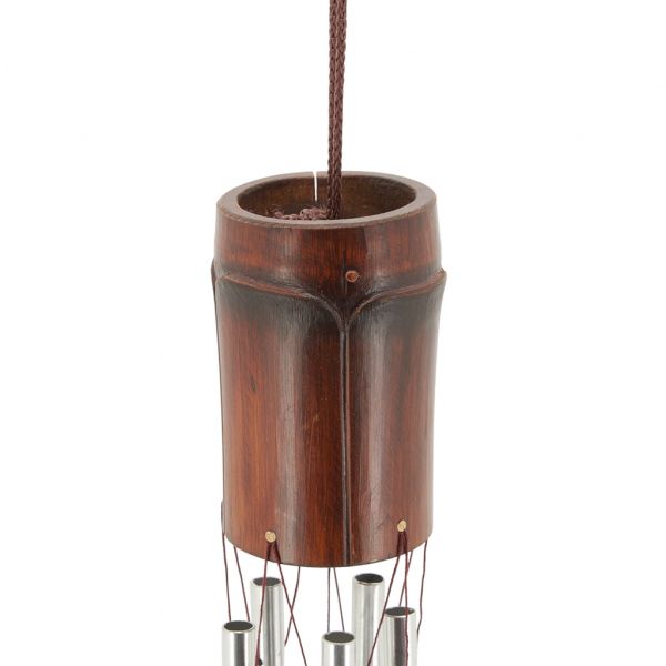 Carillon en bambou et métal 45 cm - 11,90