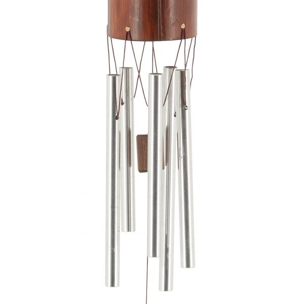 Carillon en bambou et métal 45 cm - AUB-3570