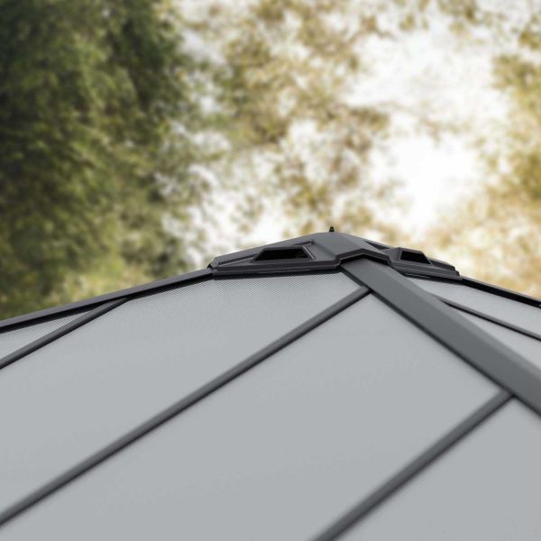 Carport en aluminium et polycarbonate Colorado - 5
