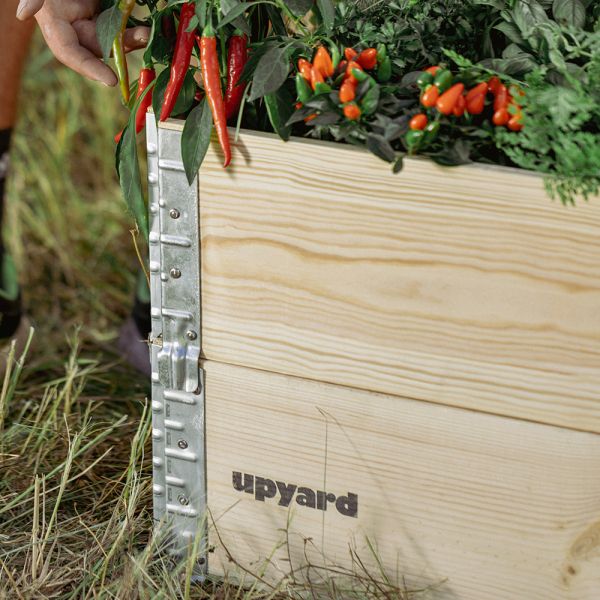 Carré potager Gardenbox 120 x 80 cm (Lot de 2)