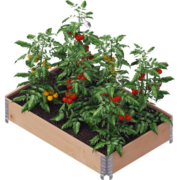 Carré potager Gardenbox 120 x 80 cm