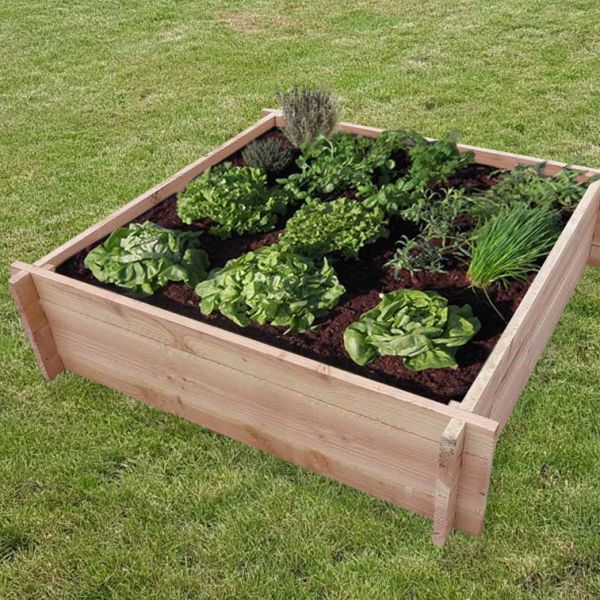 Carré potager en bois de Douglas - CIHB