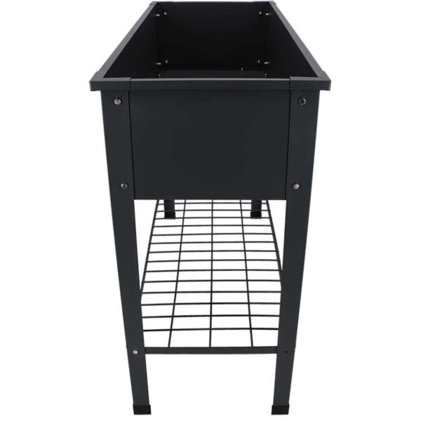 Carré potager en métal anthracite - ESS-1589