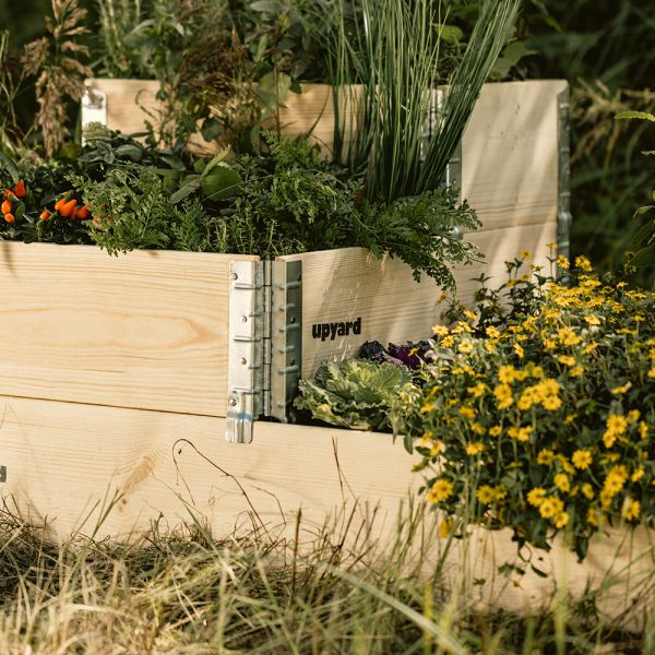 Carré potager Gardenbox 120 x 80 cm (Lot de 2)