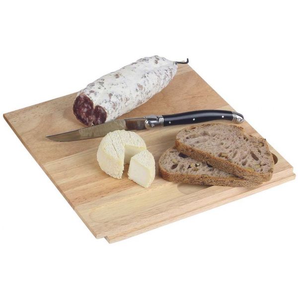 Cave à fromages en bois avec couteau Bistrot - 17,90