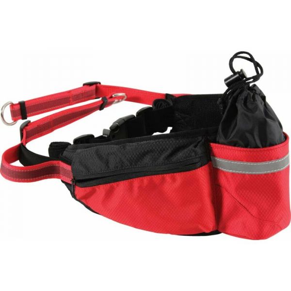 Wewoo - Chien formation Bell corde en rouge nylon de traction