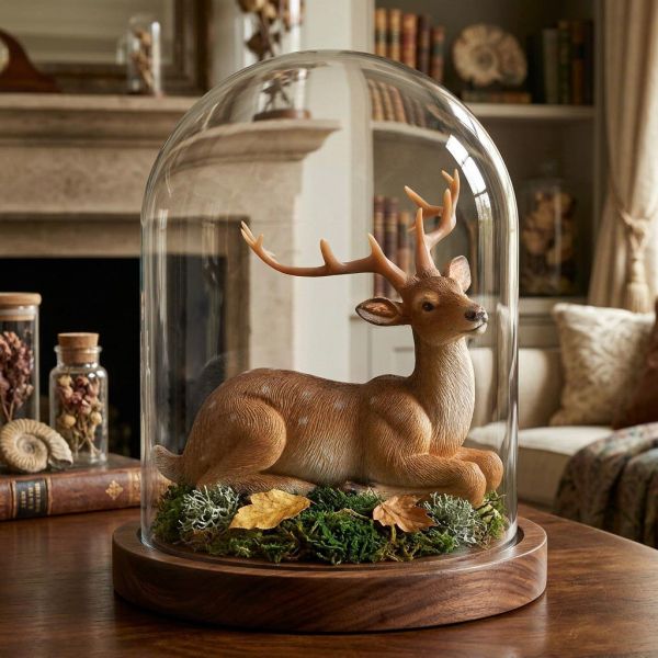 Cerf couché en résine - Farmwood animals