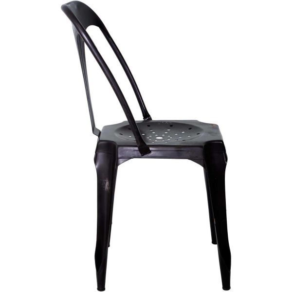 Chaise Vintage en métal - ANTIC LINE CRéATIONS