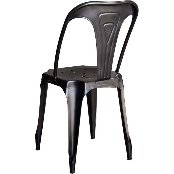 Chaise Vintage en métal - 6