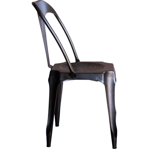 Chaise Vintage en métal - 7